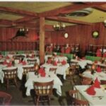 Silver Fox Restaurant Interior, 1950's